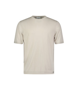 Roy Robson gebreid t-shirt beige