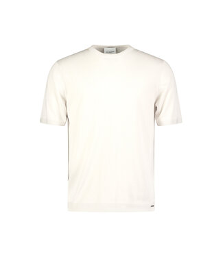 Roy Robson gebreid t-shirt ivoor