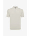 cool dry polo met zip beige
