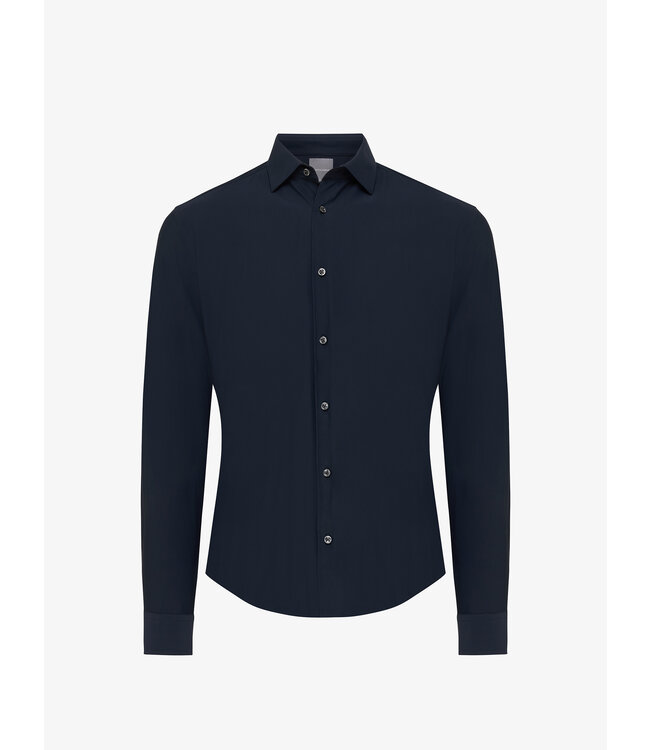 dynamic stretch overhemd marine