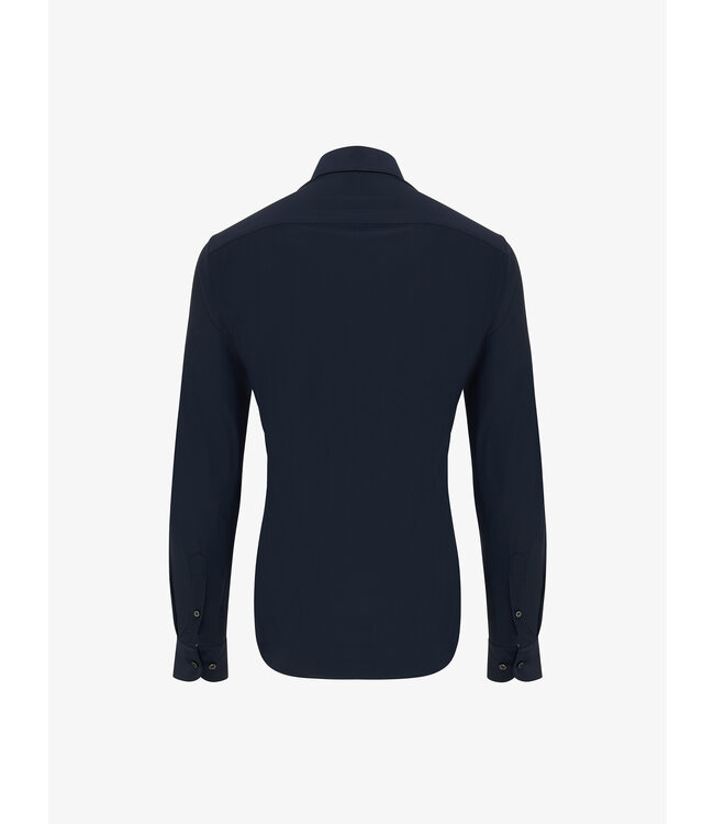 dynamic stretch overhemd marine