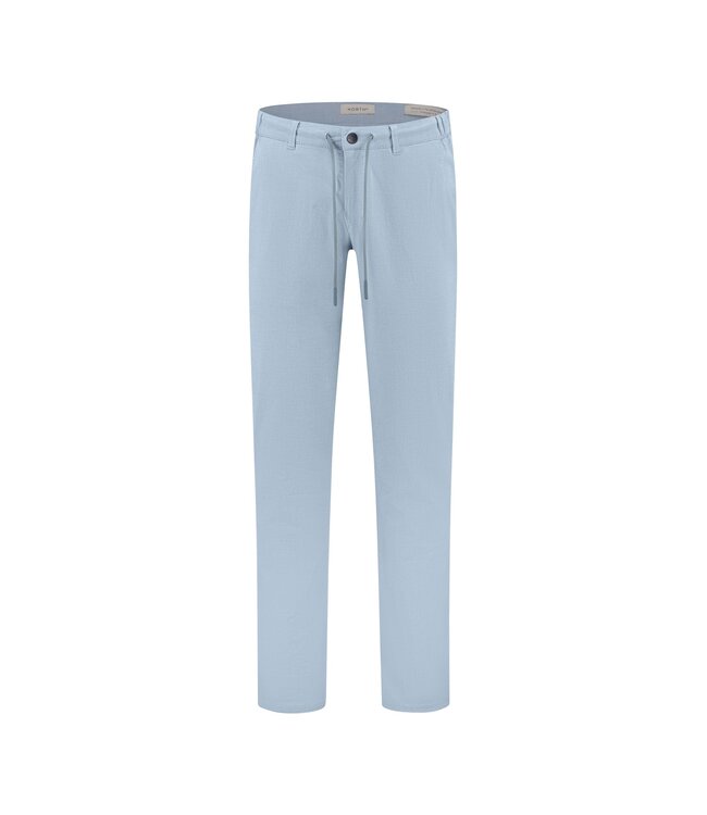 slim fit zomer chino lichtblauw