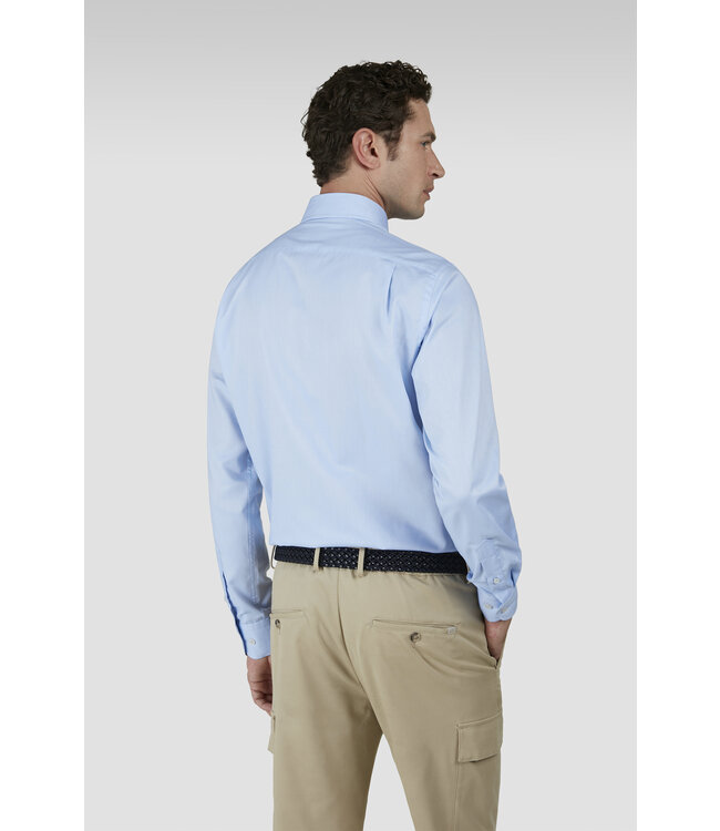 regular fit overhemd lichtblauw