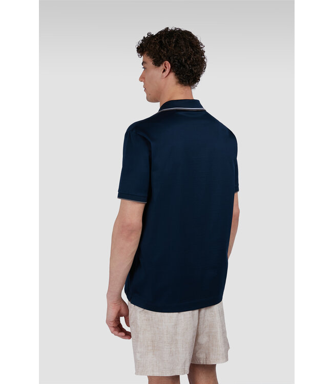 korte mouw polo marine