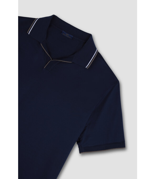 korte mouw polo marine