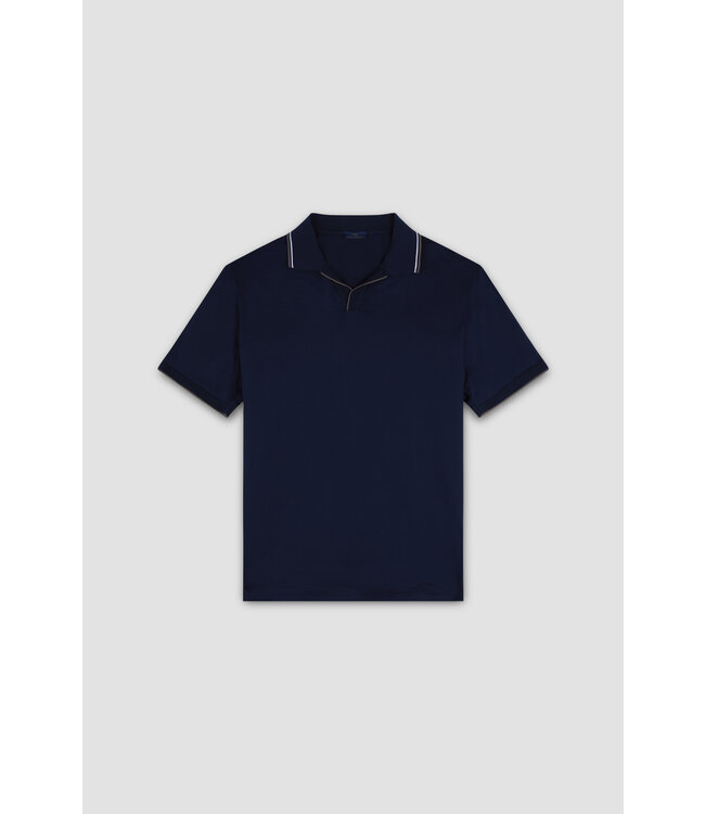 korte mouw polo marine
