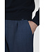 merino wollen zip trui marine