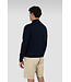 merino wollen vest marine