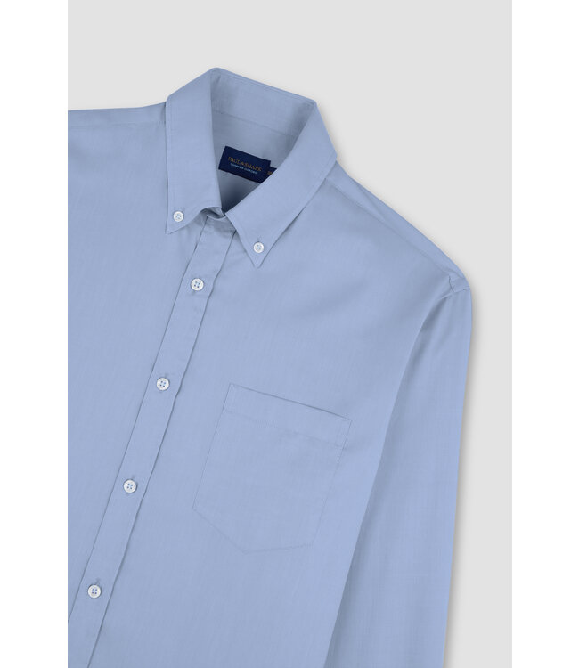 Oxford regular fit overhemd blauw