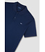 korte mouw piqué polo marine