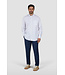regular fit overhemd beige streep