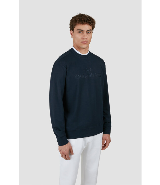 X-Soft fleece sweatshirt marine