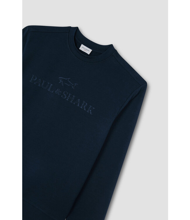 X-Soft fleece sweatshirt marine