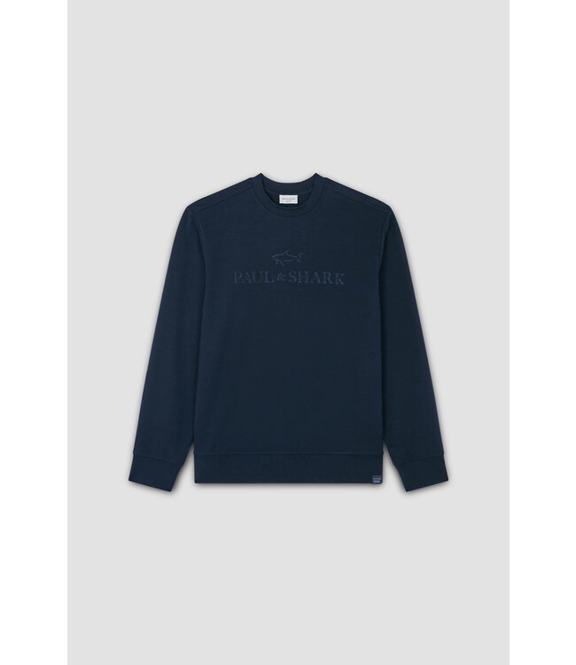 X-Soft fleece sweatshirt marine