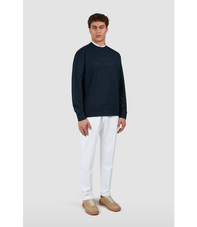 X-Soft fleece sweatshirt marine