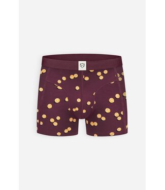 A-dam Underwear boxer Burgundy Tennis Balls