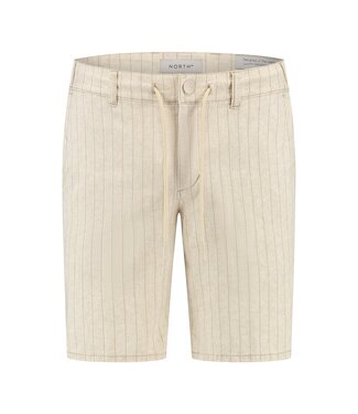 NORTH84 shorts beige streep