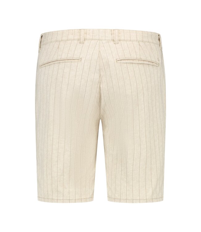 shorts beige streep