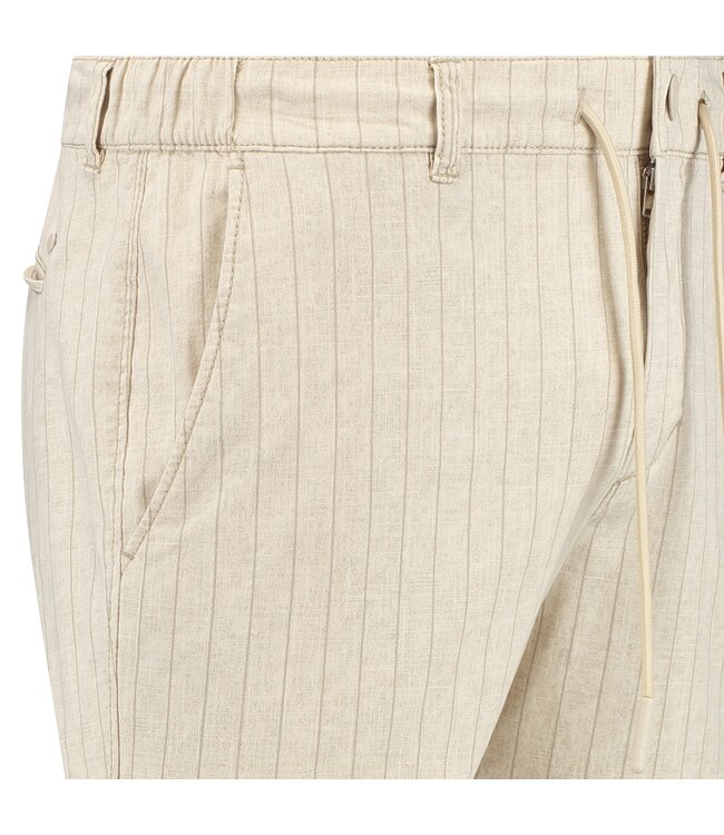 shorts beige streep