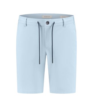 North84 travel shorts light blue