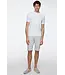 linnen stretch shorts zand