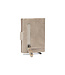 leren pashouder Prague off white