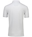 korte mouw pique polo wit