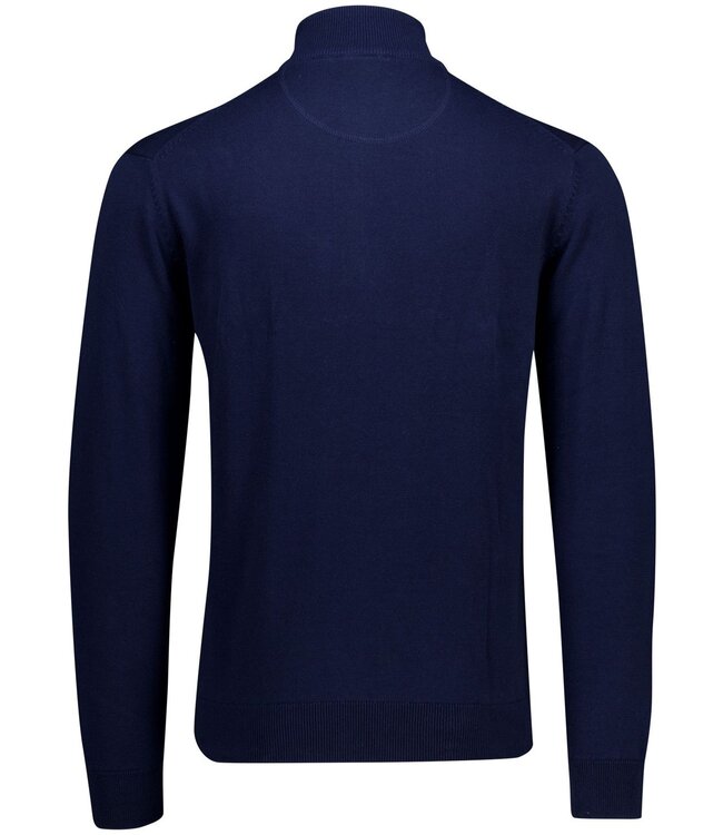 halfzip trui marine