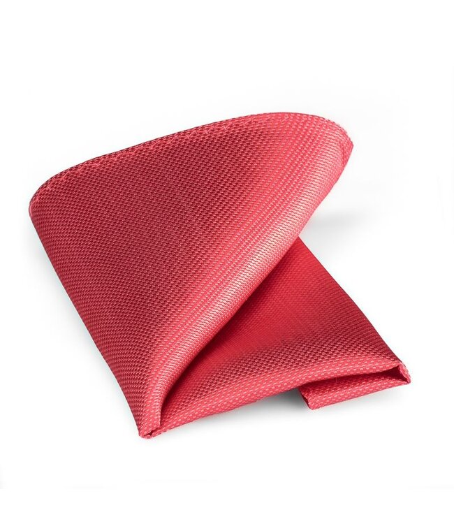 Progetto Premium stropdas + pochet koraal