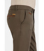 Benny-3 modern fit winter chino groen