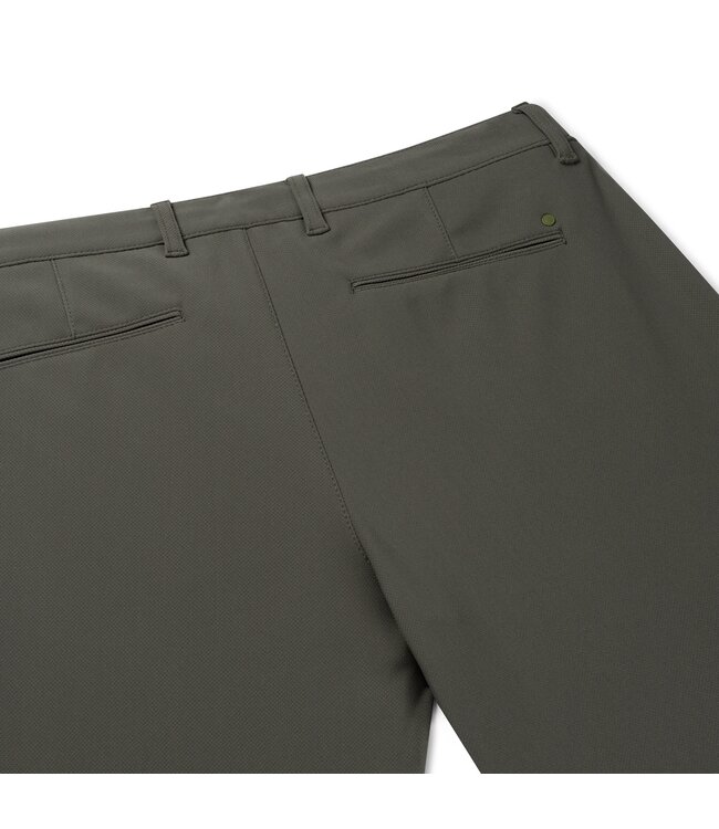 bonded travel chino donkergroen