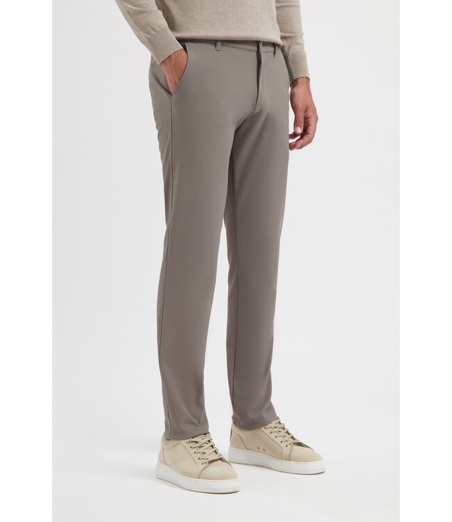 bonded travel chino taupe