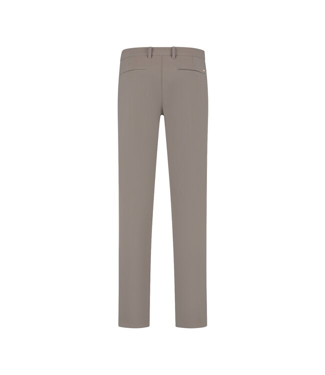 bonded travel chino taupe