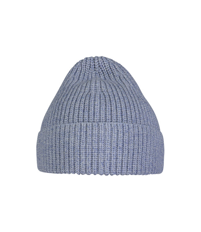 wollen muts lichtblauw