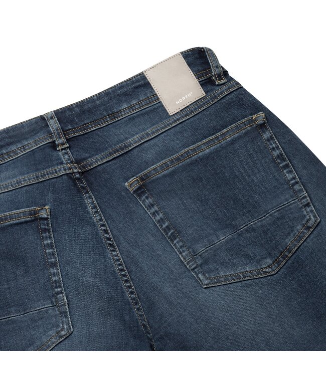 5-pocket denim medium indigo