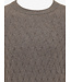 wol cashmere trui bruin