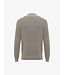 half zip trui bruin