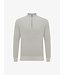 half zip trui lichtgrijs