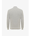 half zip trui lichtgrijs