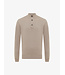 half buttonzip trui beige