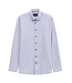 modern fit overhemd blauw