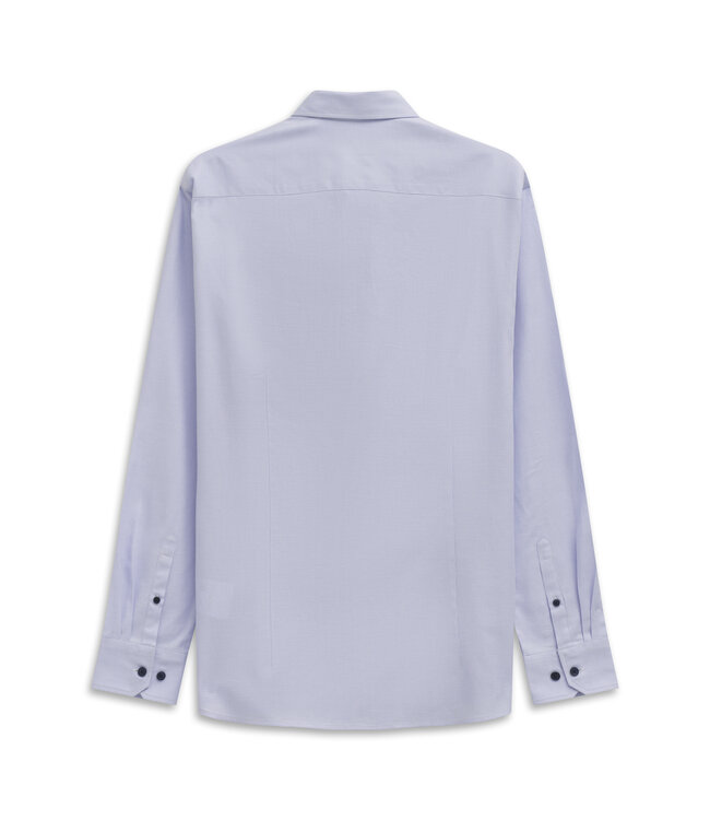 modern fit overhemd blauw