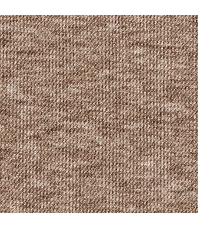 jersey overhemd bruin