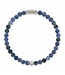 Natural Ned edelsteen armband matt sodalite