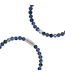 Natural Ned edelsteen armband matt sodalite