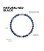 Natural Ned edelsteen armband matt sodalite
