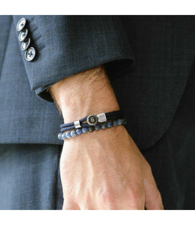 Riptide touw armband marine