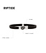 Riptide touw armband zwart