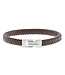 Archie leren armband bruin
