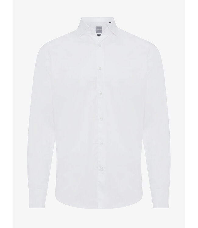 Dynamic stretch travel overhemd wit